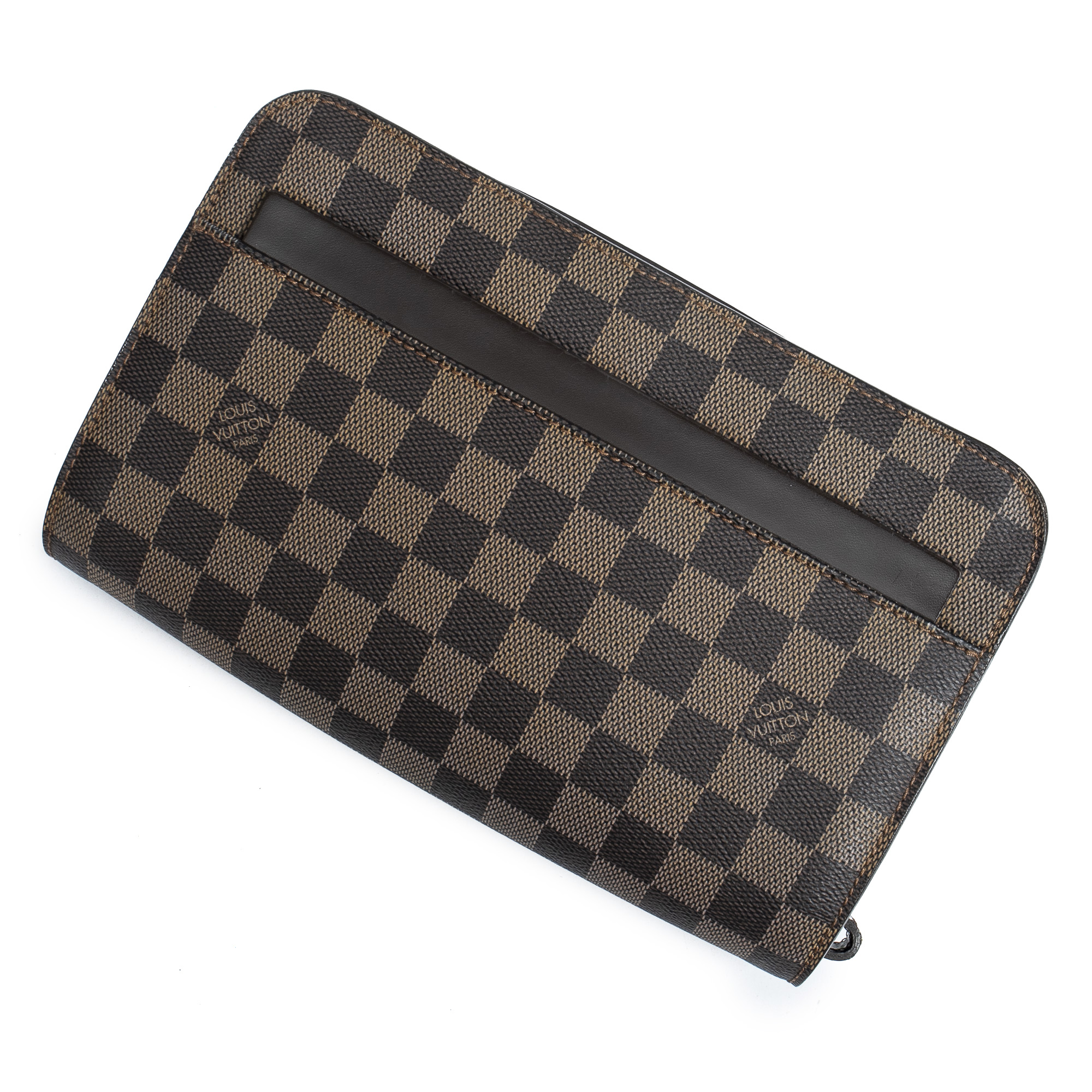 Louis Vuitton Damier Ebene Saint Louis Clutch Bag