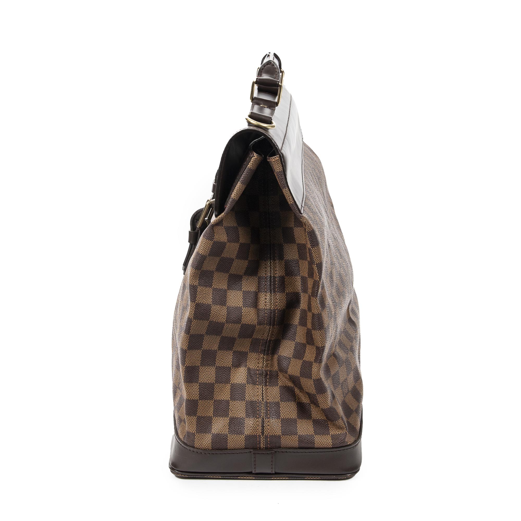 Louis Vuitton West End Bag Ebene Damier Brown Travel Luggage Bag