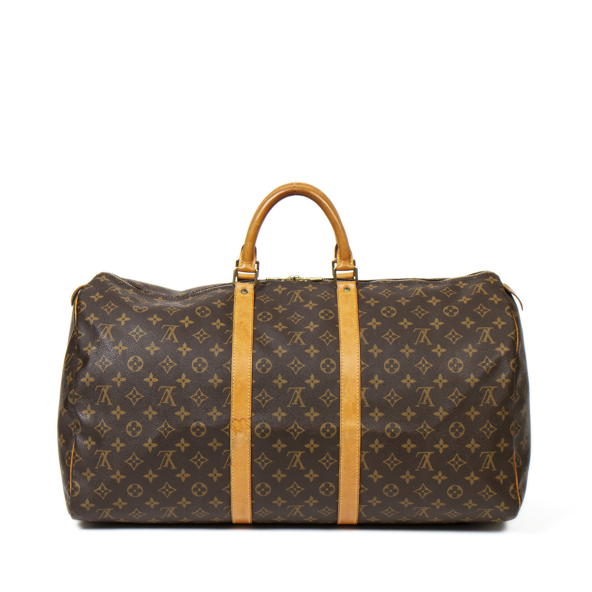 Louis Vuitton Monogram Keepall Duffle Bag 55 - Fair Condition