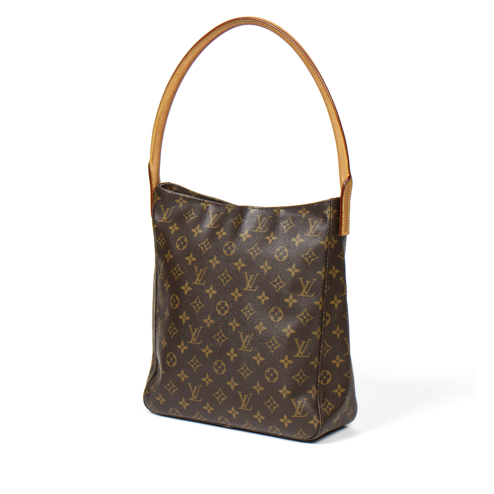 Louis Vuitton Looping GM Monogram Canvas Leather Shoulder Bag