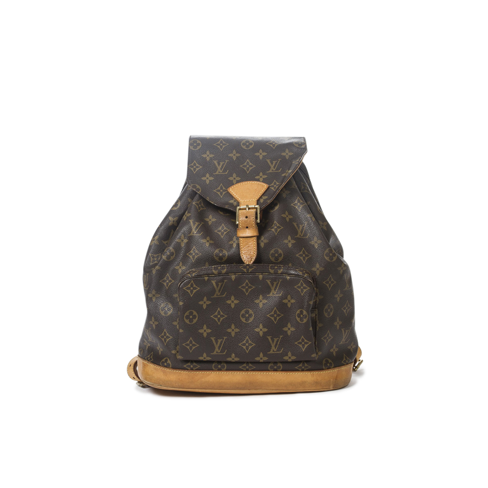 Louis Vuitton, Bags, Louis Vuitton Montsouris Monogram Canvas Mm Backpack  Bucket Vintage