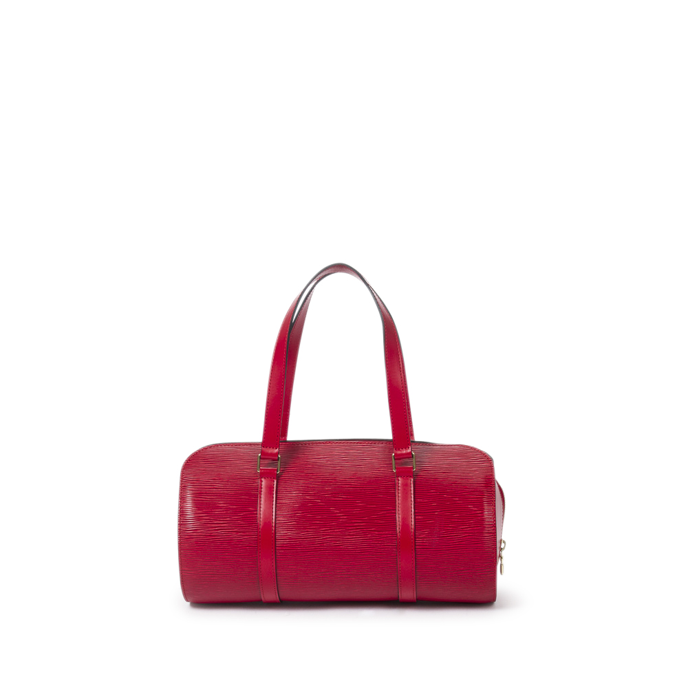 Louis Vuitton Women's Soufflot Epi Leather Shoulder Bag - Red