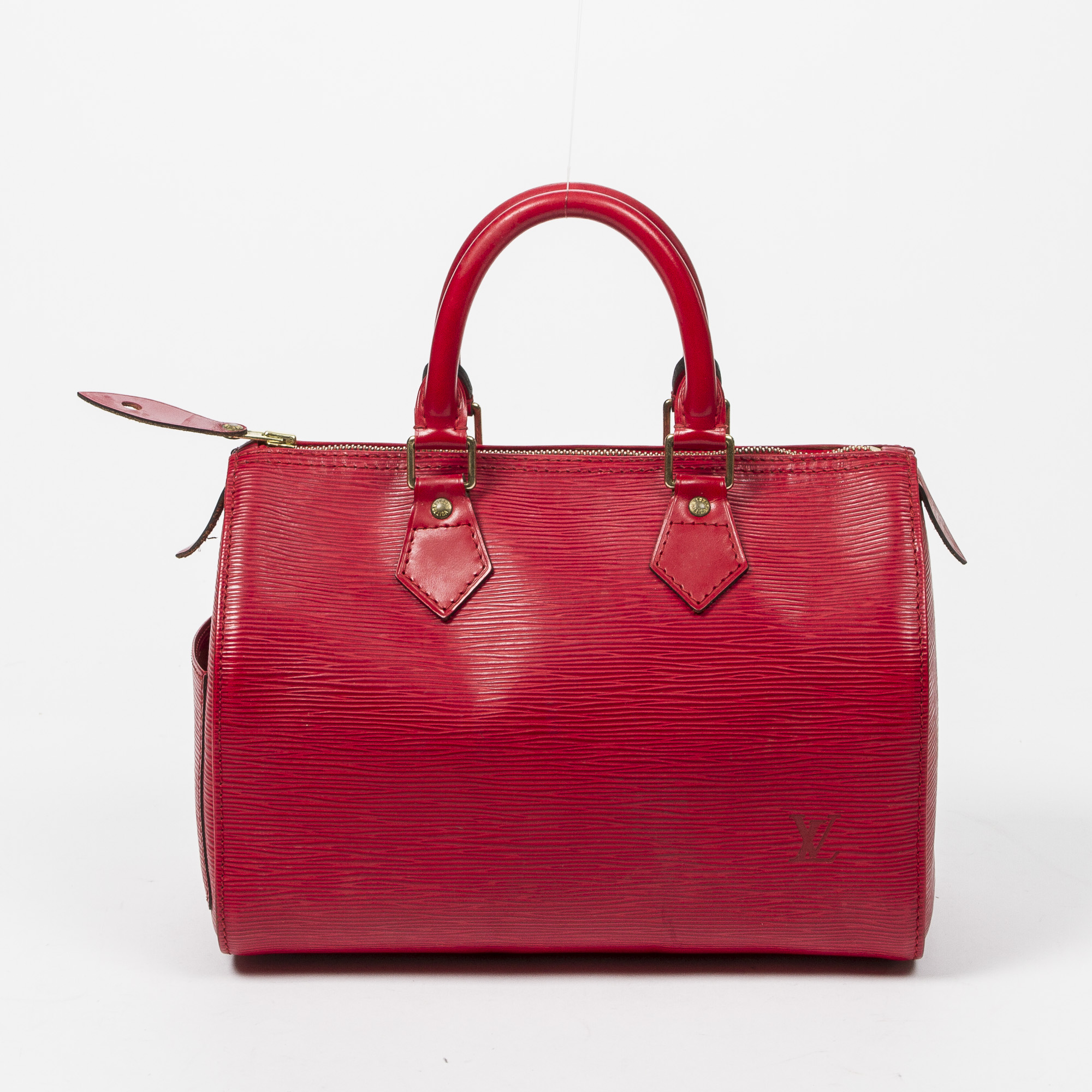 Louis Vuitton Speedy 30 Epi Red Handbag