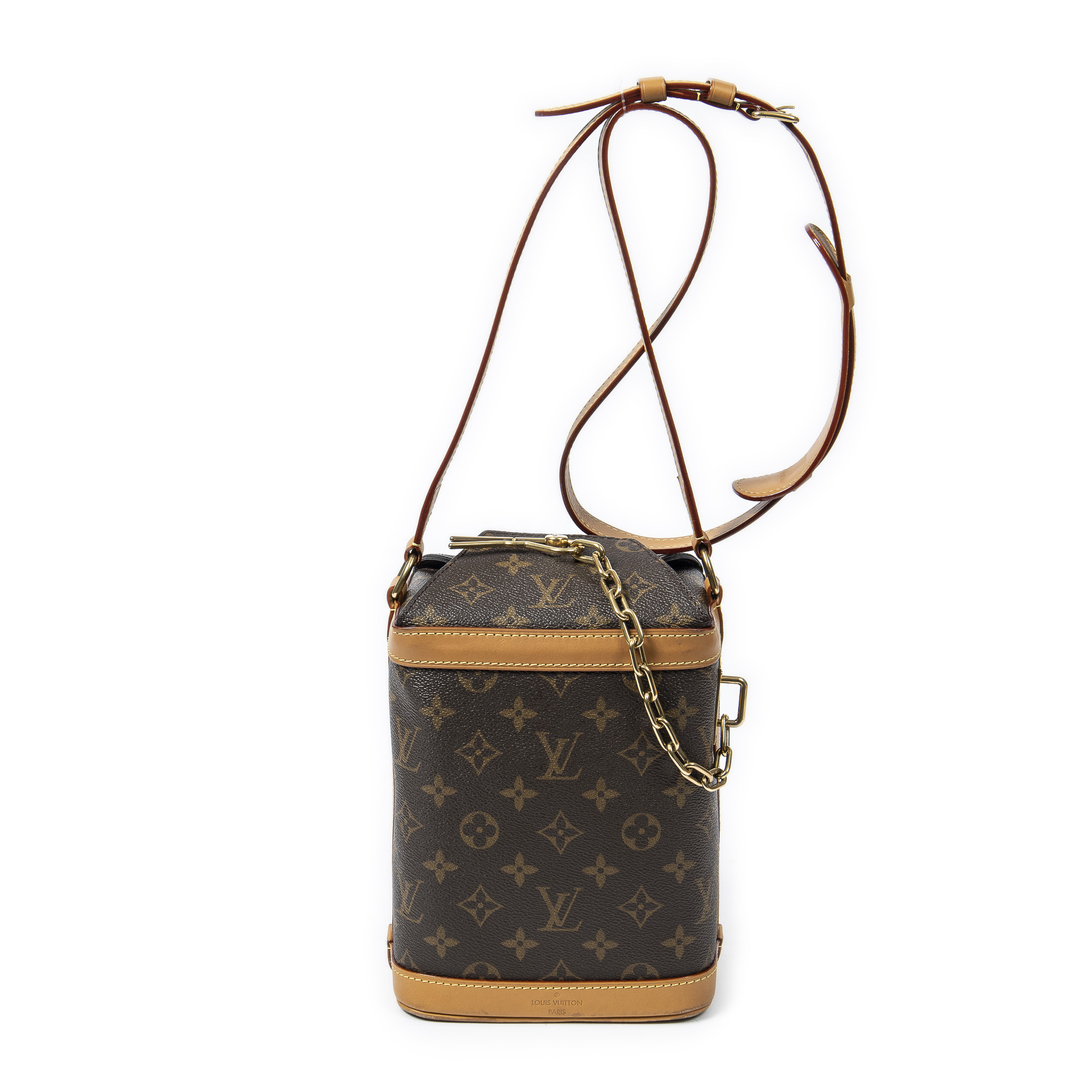 Louis Vuitton Virgil Abloh Phone Box Monogram Brown Legacy Bag