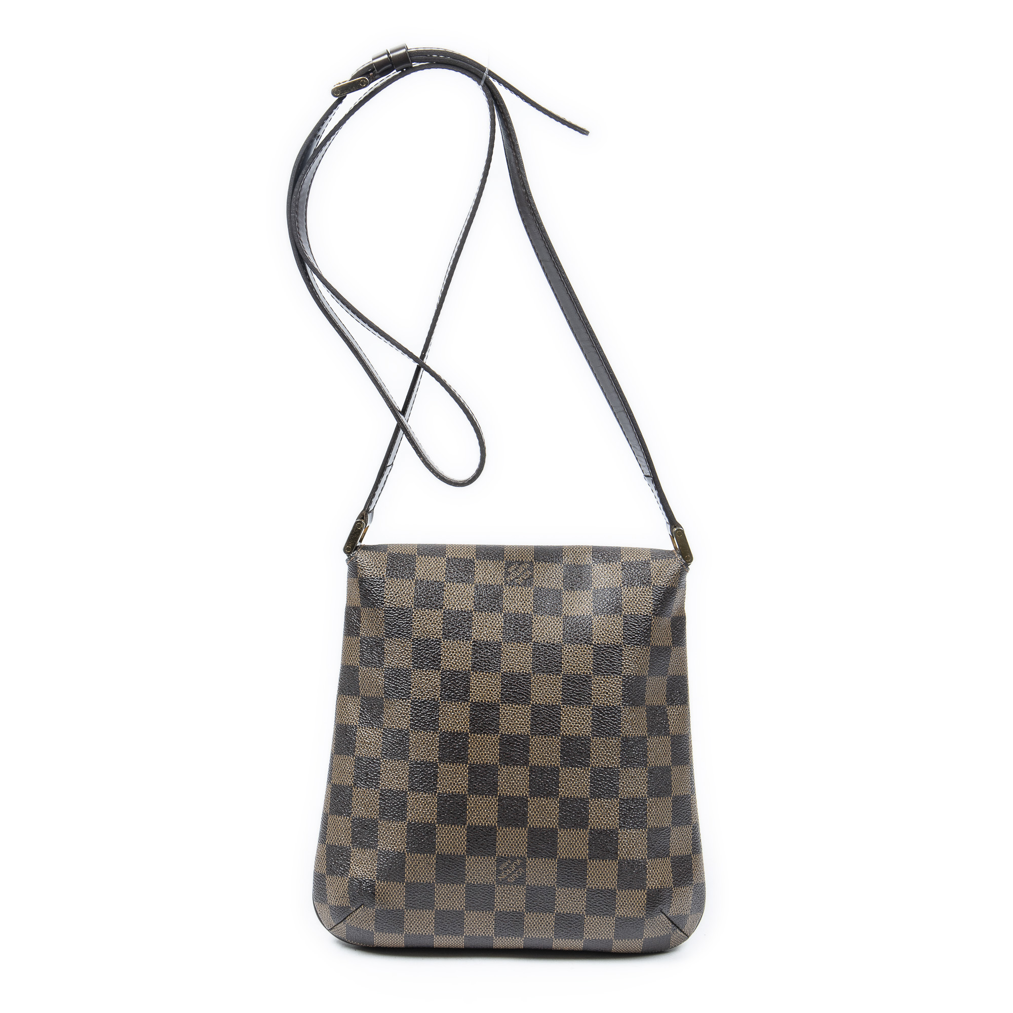 Louis Vuitton Damier Ebene Musette Salsa Long Strap Shoulder Bag Louis  Vuitton