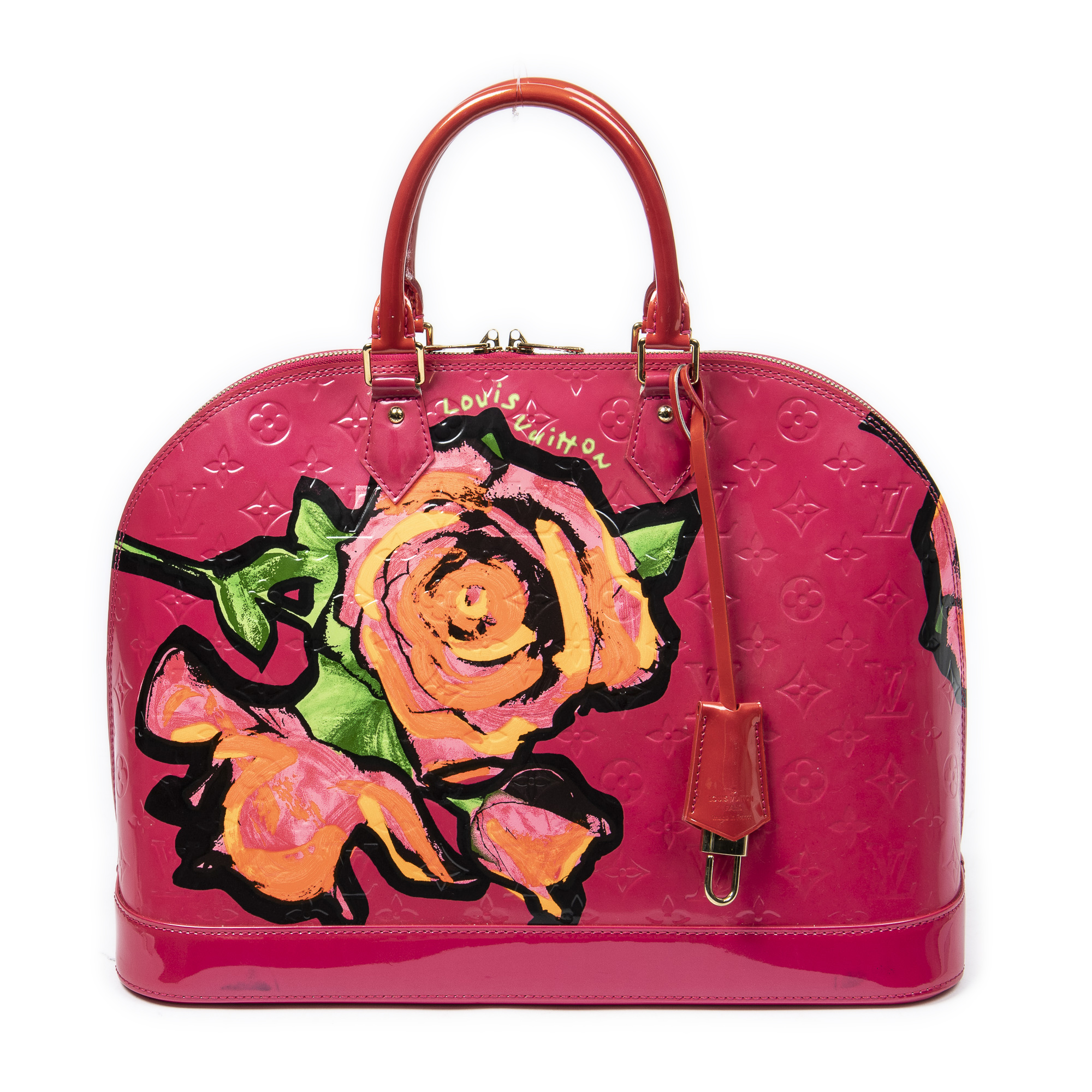 Louis Vuitton x Stephen Sprouse Monogram Vernis Roses Collection 