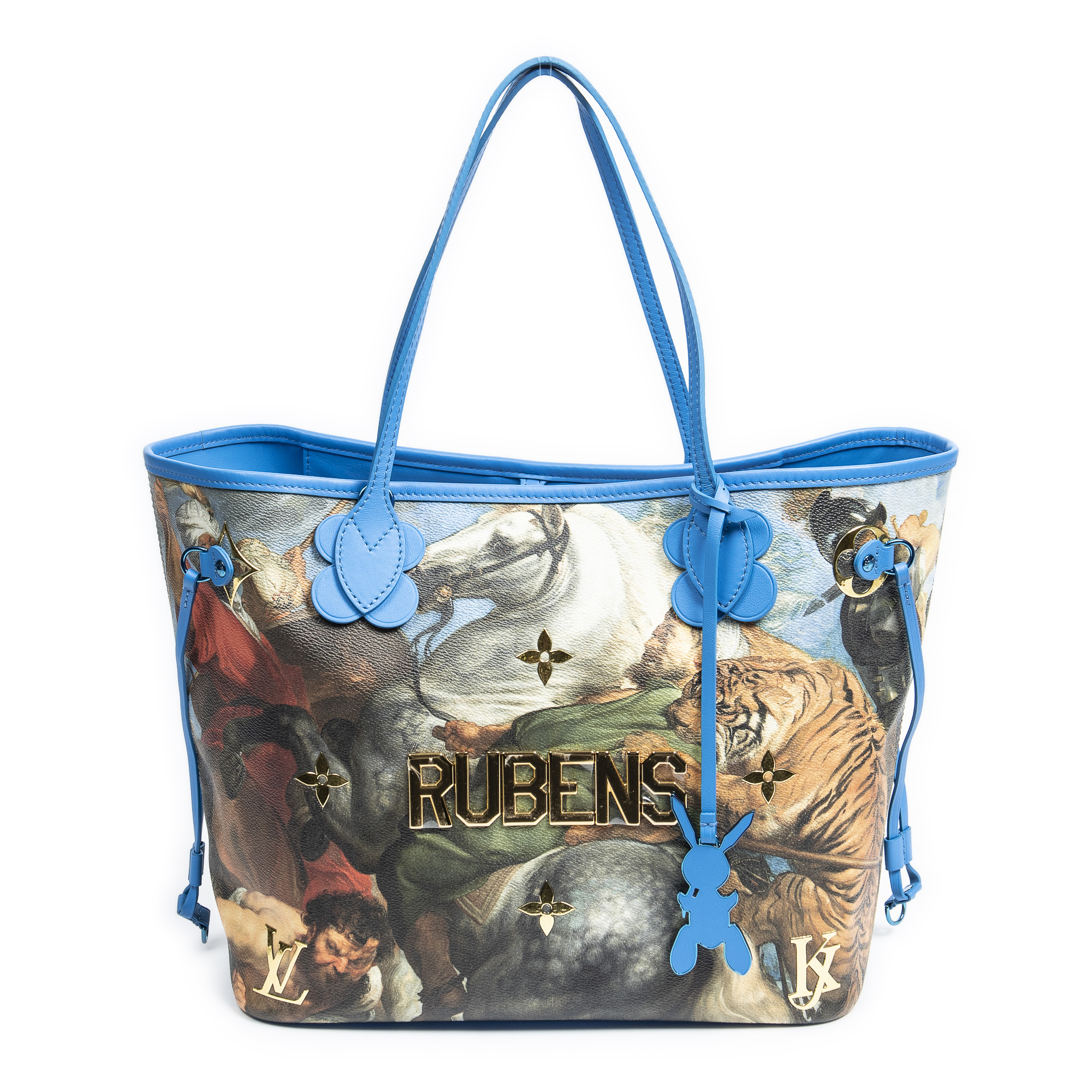 Louis Vuitton jeff Koons Masters Neverfull Tote