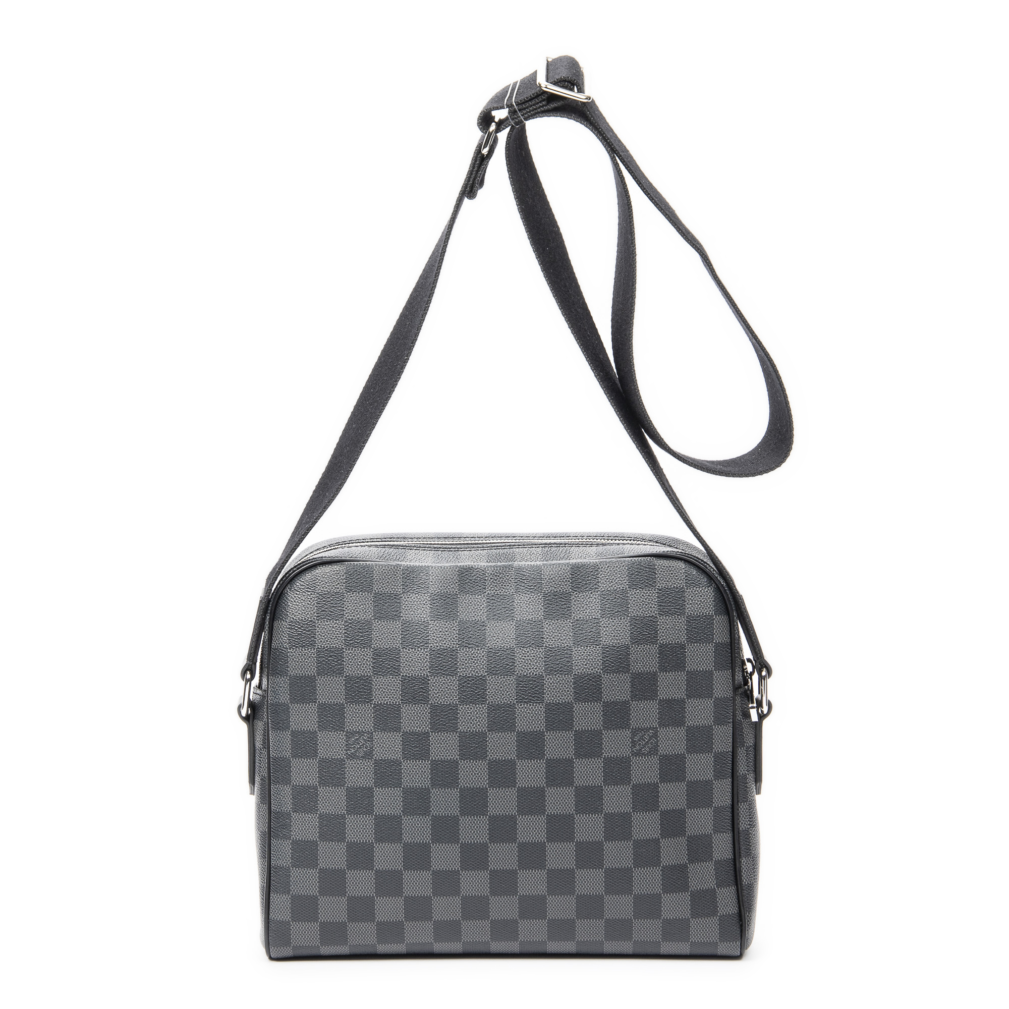 Louis Vuitton, Bags, Louis Vuitton Dayton Pm Damier Graphite Reporter  Messenger Shoulder Bag Mens
