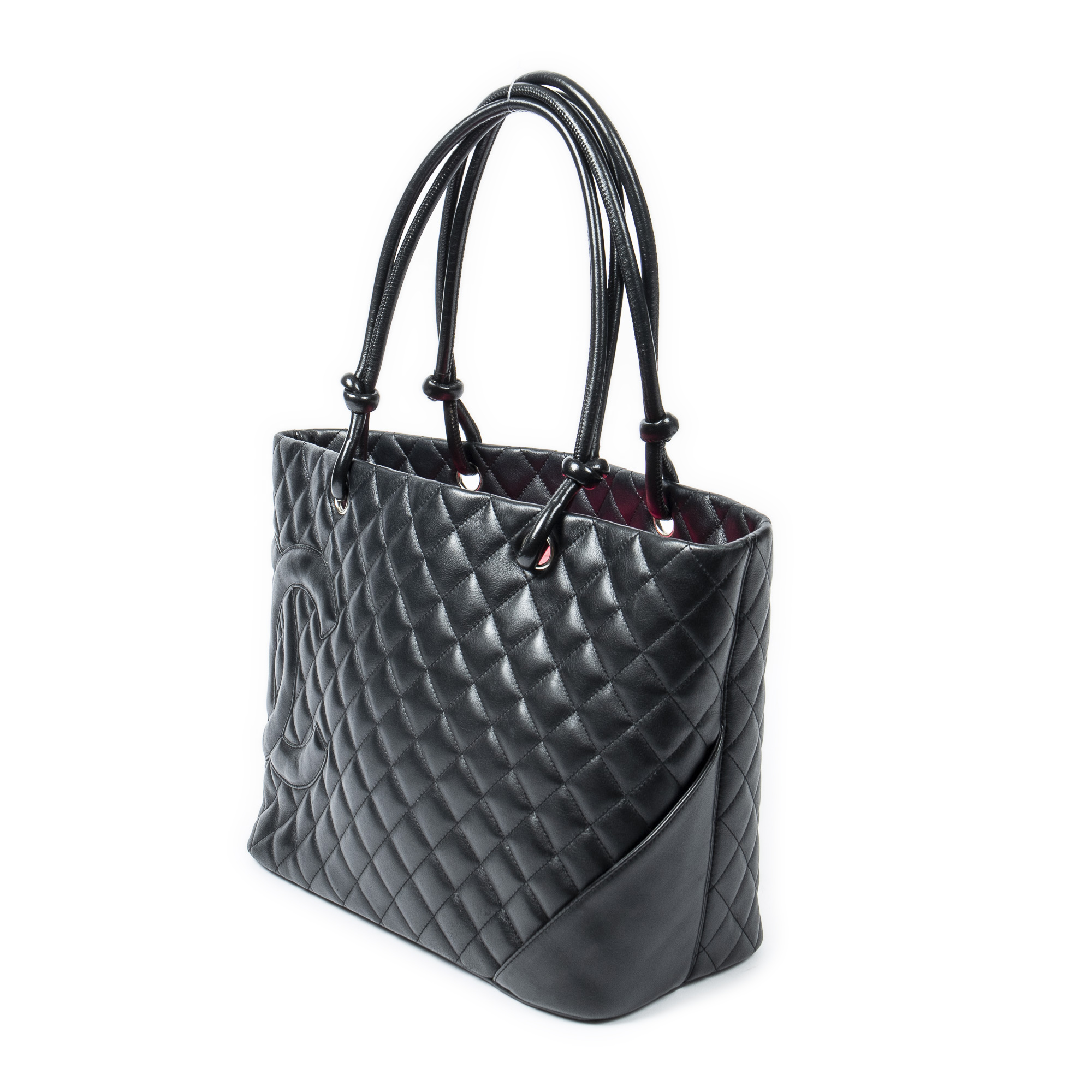 Black Chanel Cambon Ligne Tote