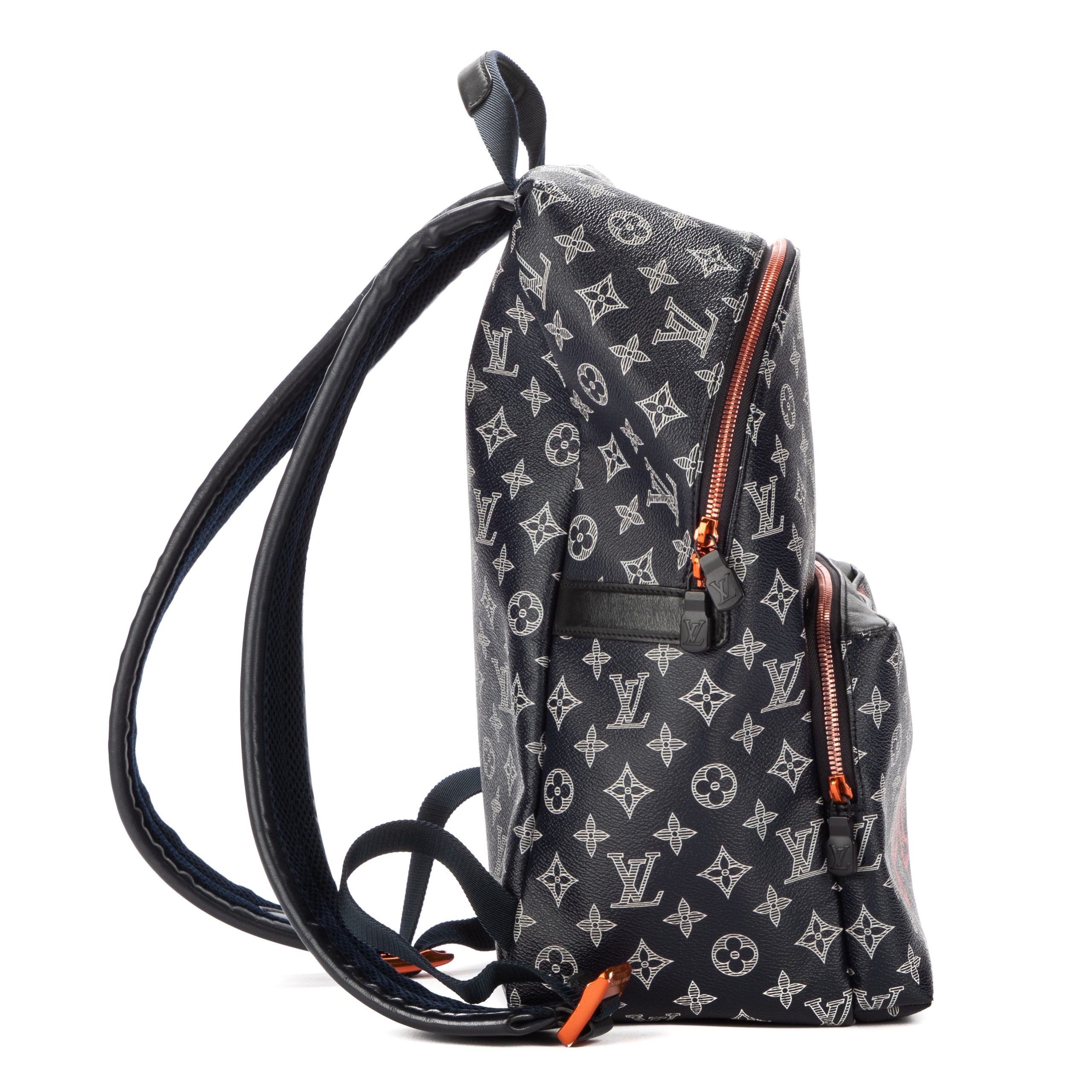 LOUIS VUITTON 'Discovery' Backpack Monogram Ink Upside Down
