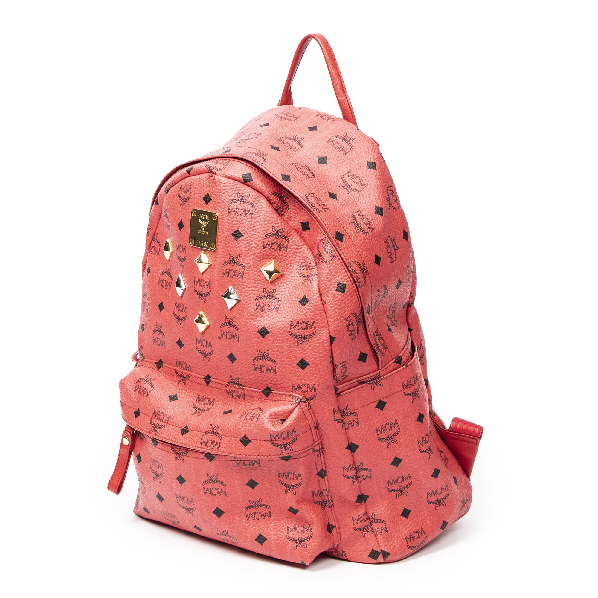 Mcm backpack discount large red