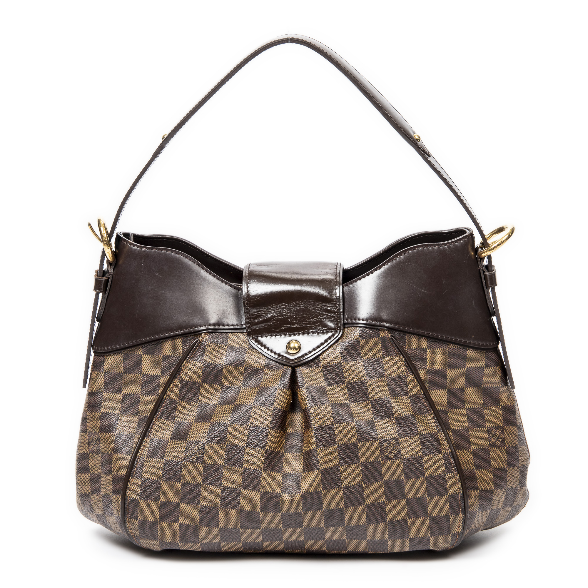 Louis Vuitton Damier Ebene Sistina PM - Brown Shoulder Bags