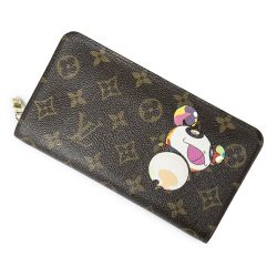 Louis Vuitton x Takashi Murakami Panda Porte Monnaie Zipper Wallet