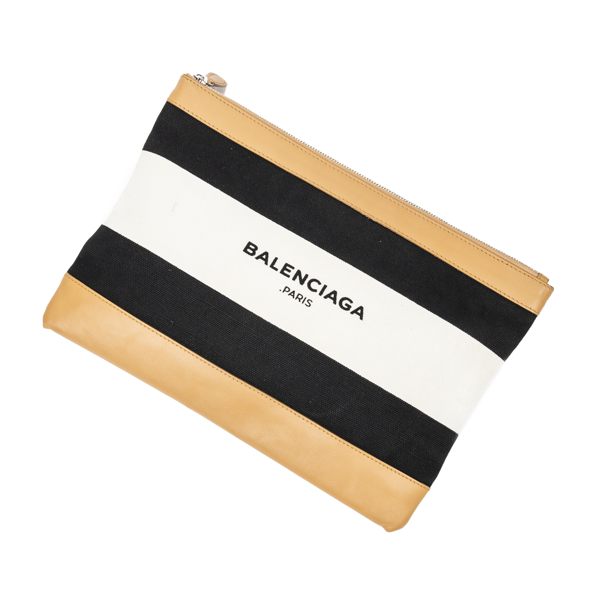 Navy Clip Clutch