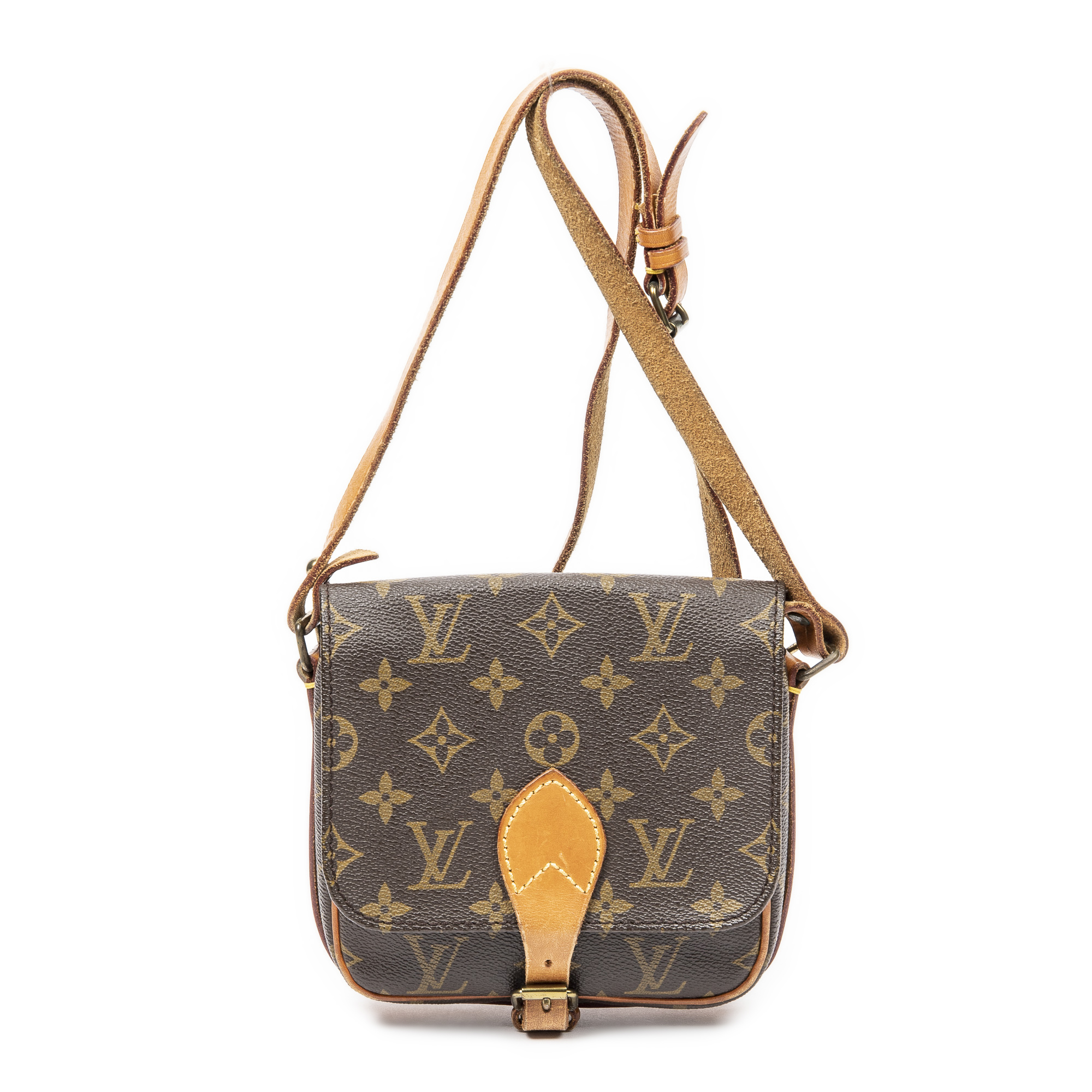 Louis Vuitton Monogram Cartouchiere PM Crossbody Bag