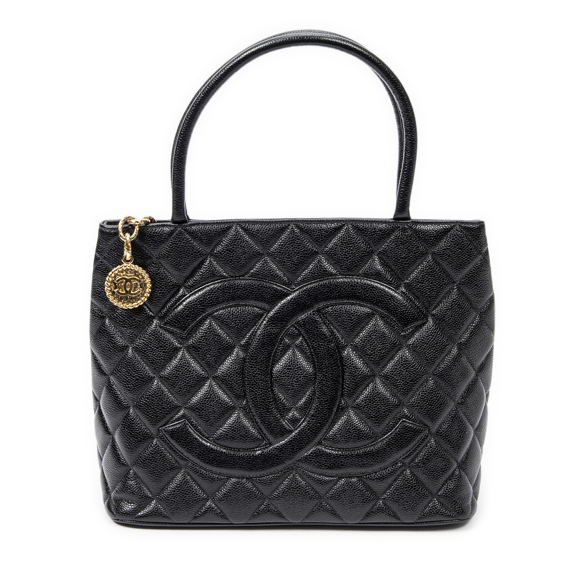 Chanel Caviar Medallion Tote - Totes, Handbags