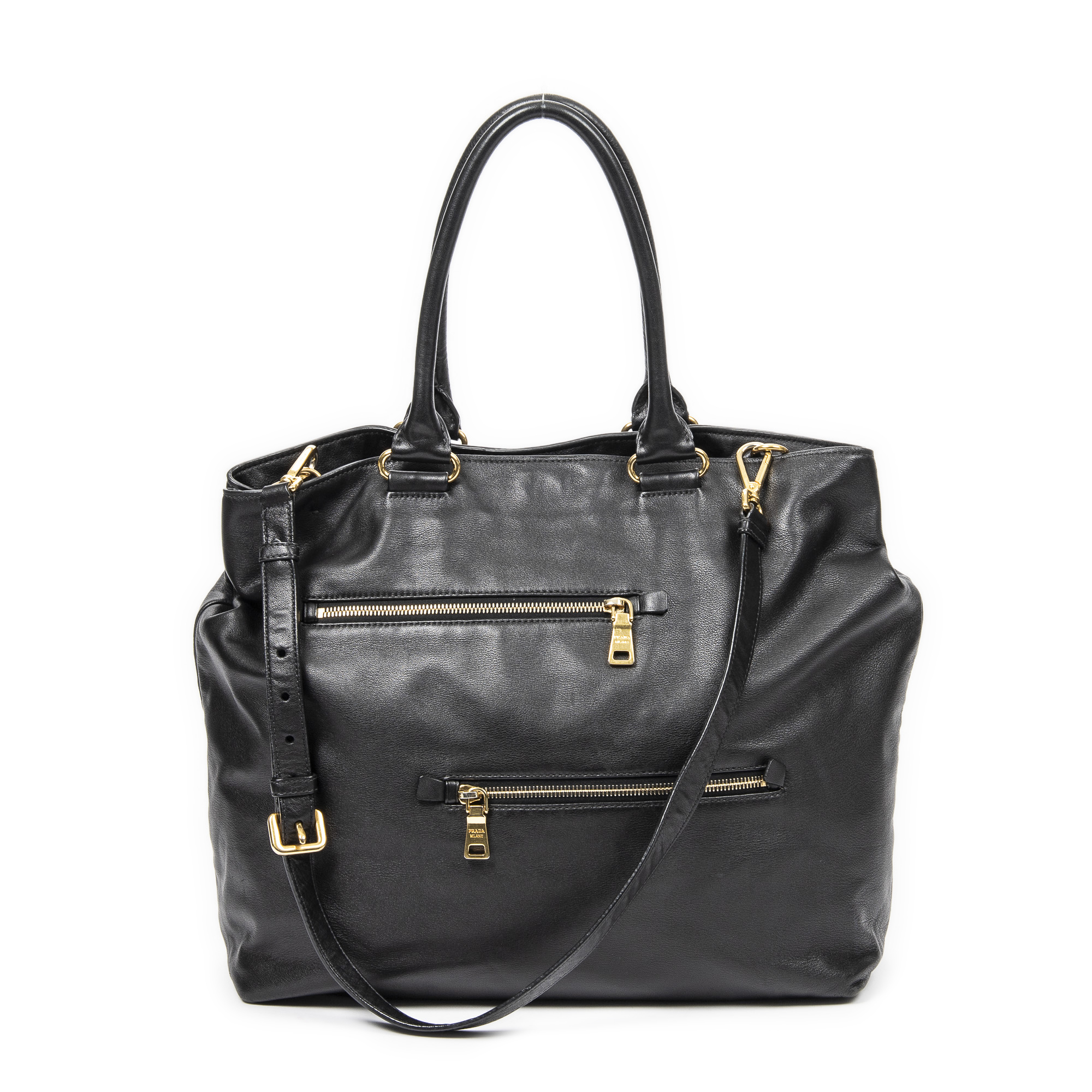 Small Convertible Double Zip Galleria Tote - BrandCo Paris