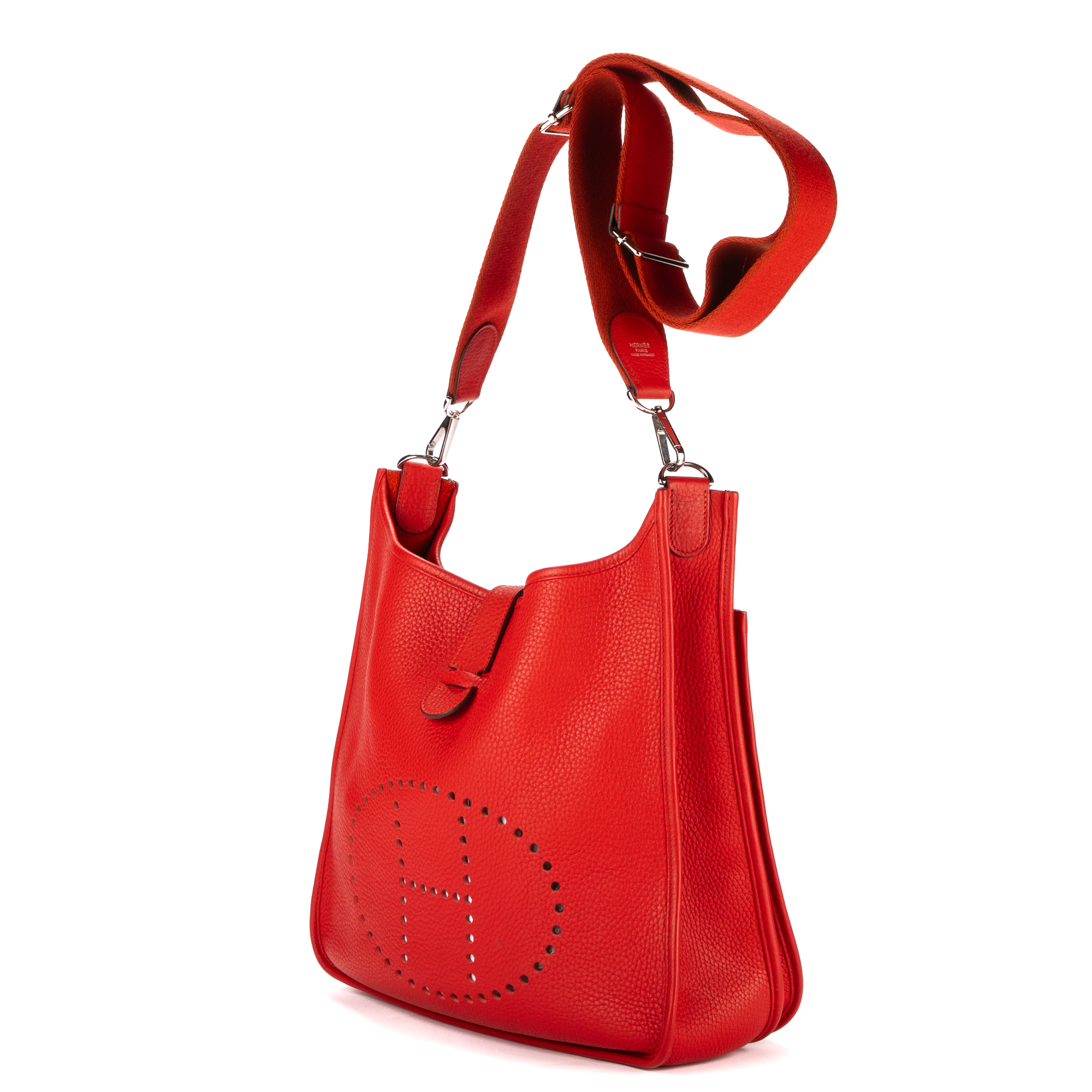 Hermes sale evelyne red