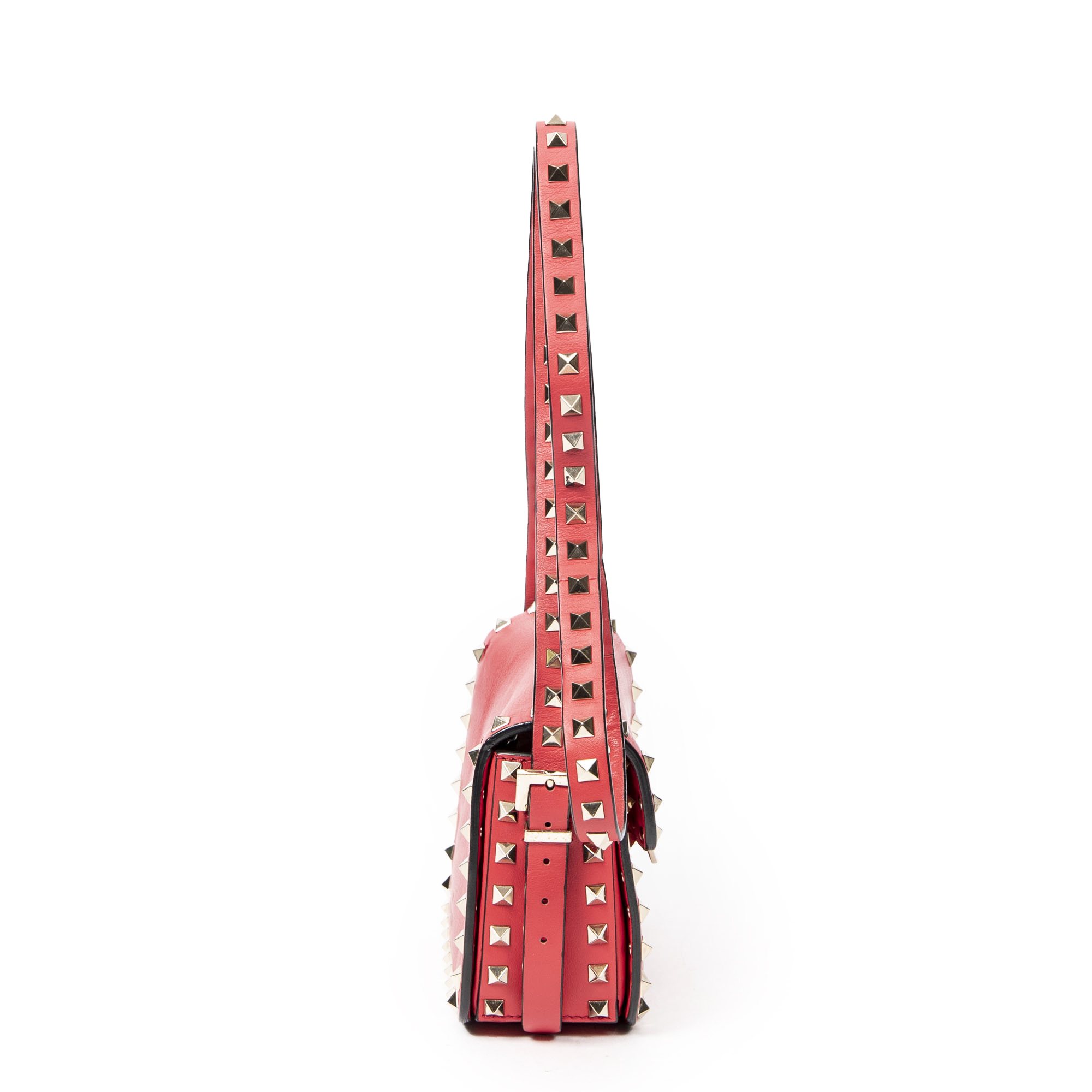 Valentino Red Rockstud Crossbody