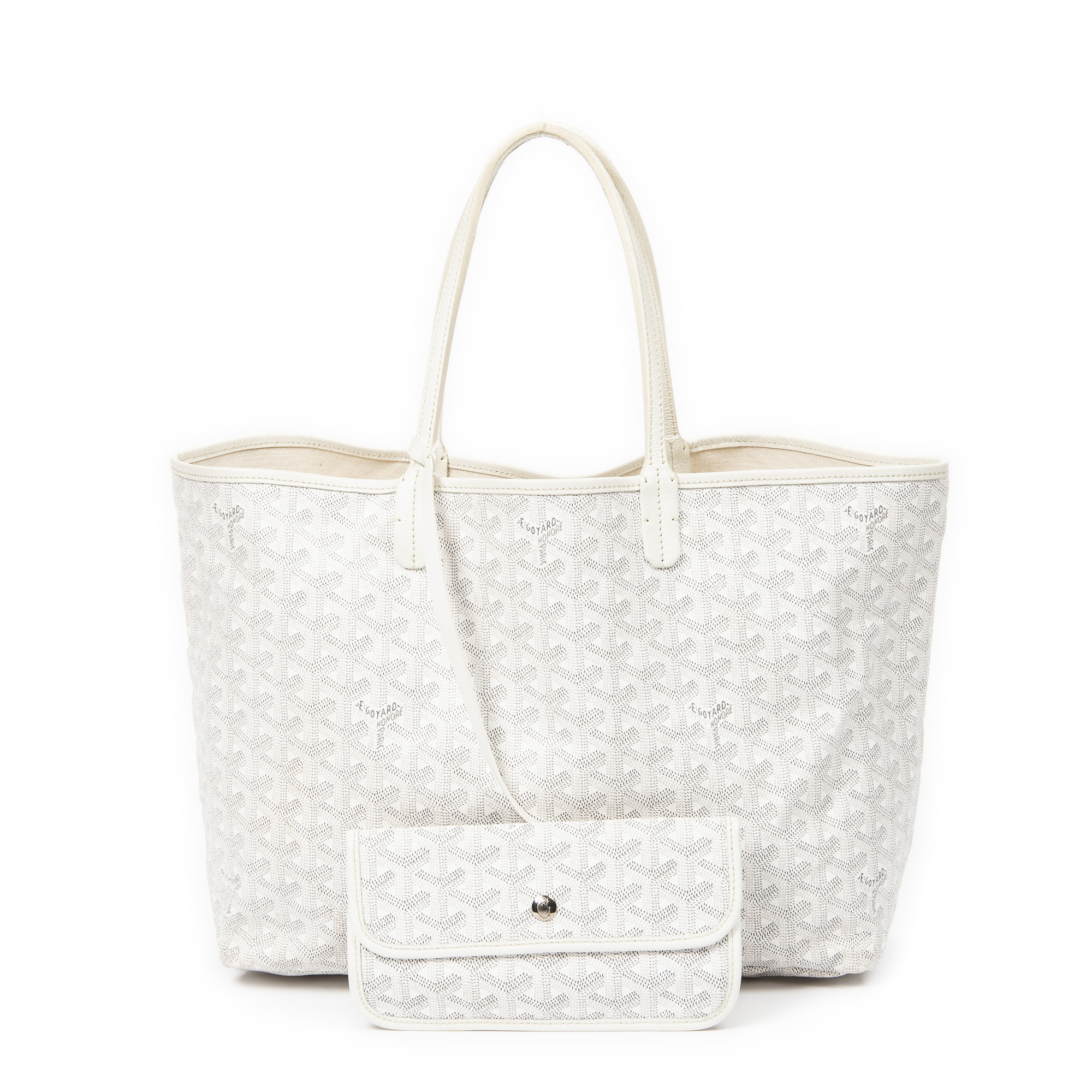 Goyard Saint Louis PM Tote in Blanc (White)