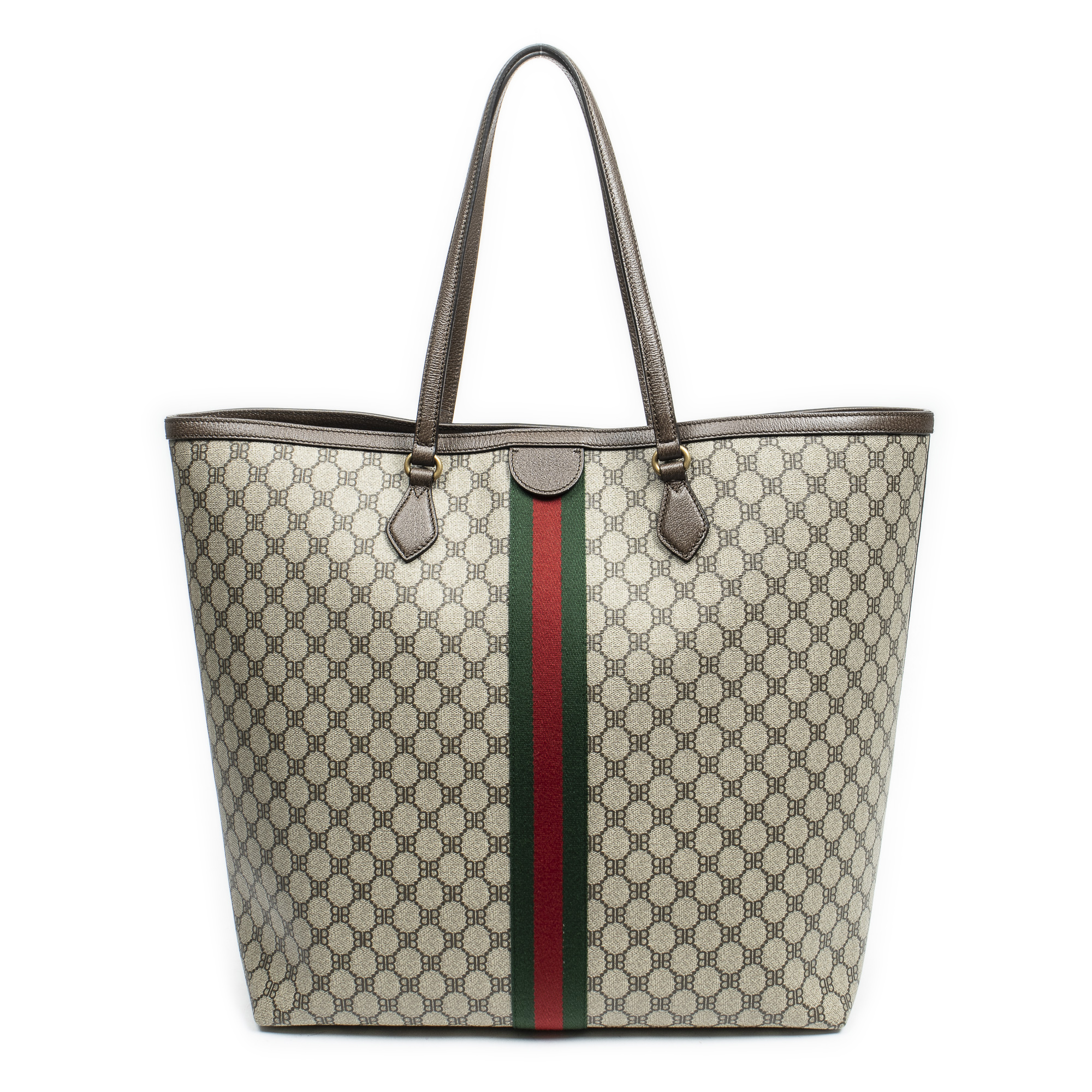 Gucci GG Original Web Tote Bag