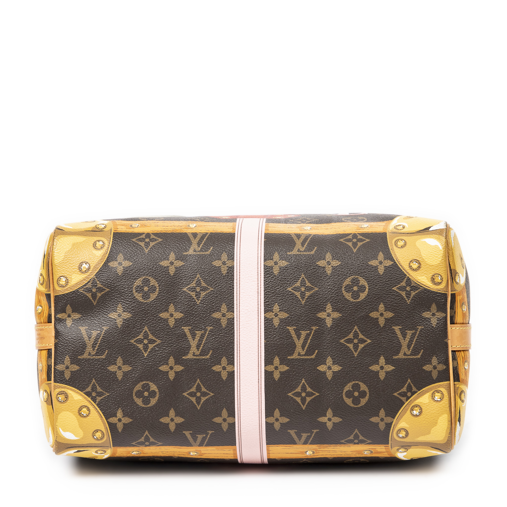 LOUIS VUITTON Monogram Summer Trunks Speedy Bandouliere 30