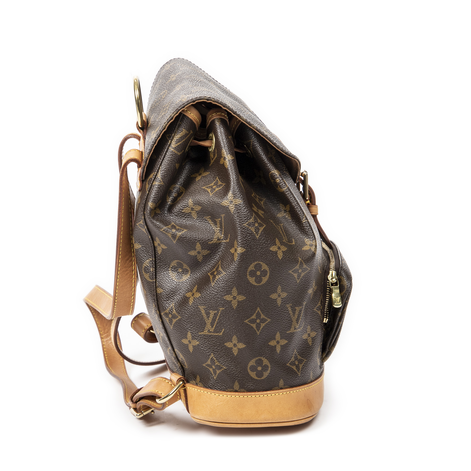 Louis Vuitton Montsouris MM Backpack - Brown Backpacks, Handbags - LOU29666