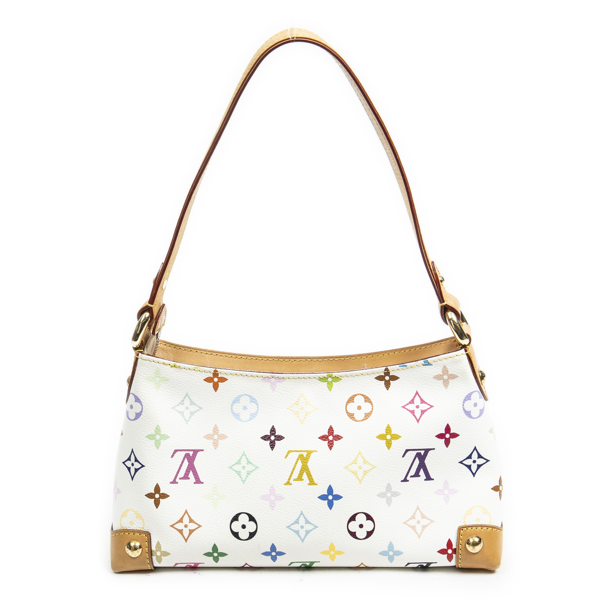 Louis Vuitton Monogram Multicolore Eliza Shoulder Bag White