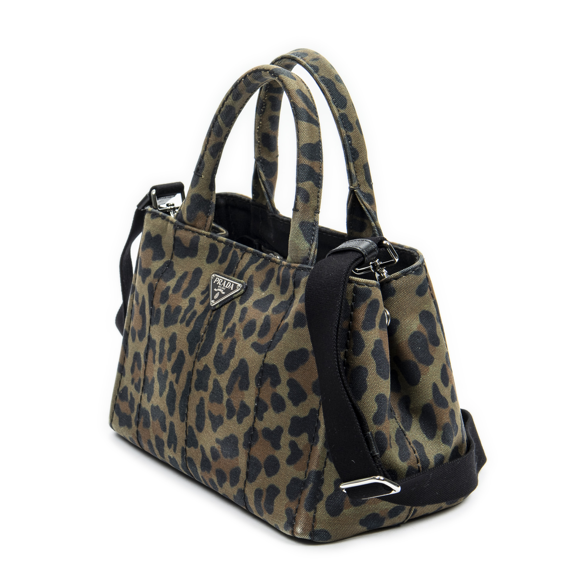 Prada cow best sale print bag