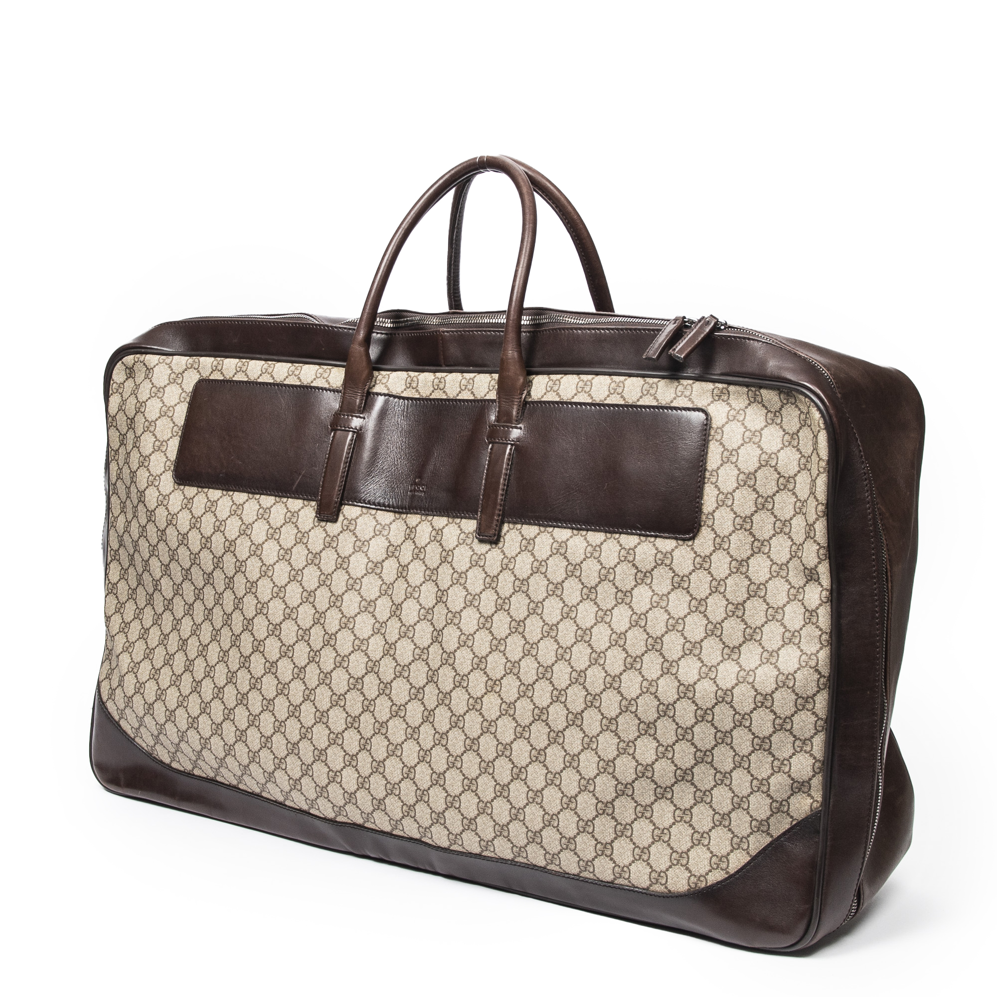 Gucci hot sale travel suitcase