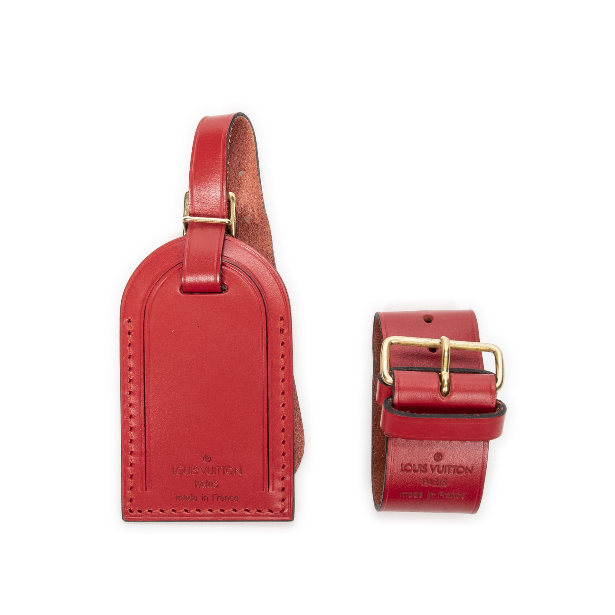 Small red louis online vuitton bag