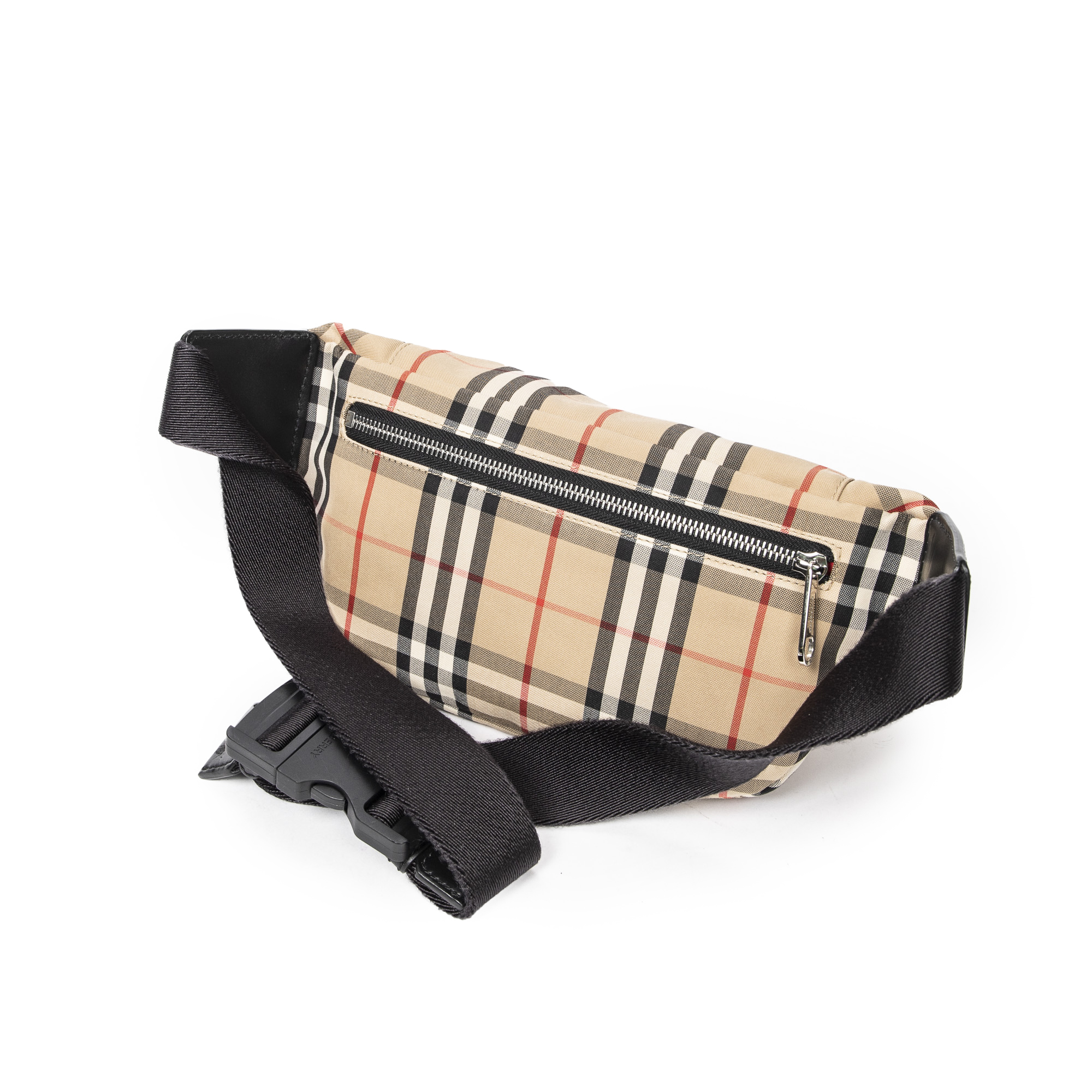 Burberry vintage check sale belt bag