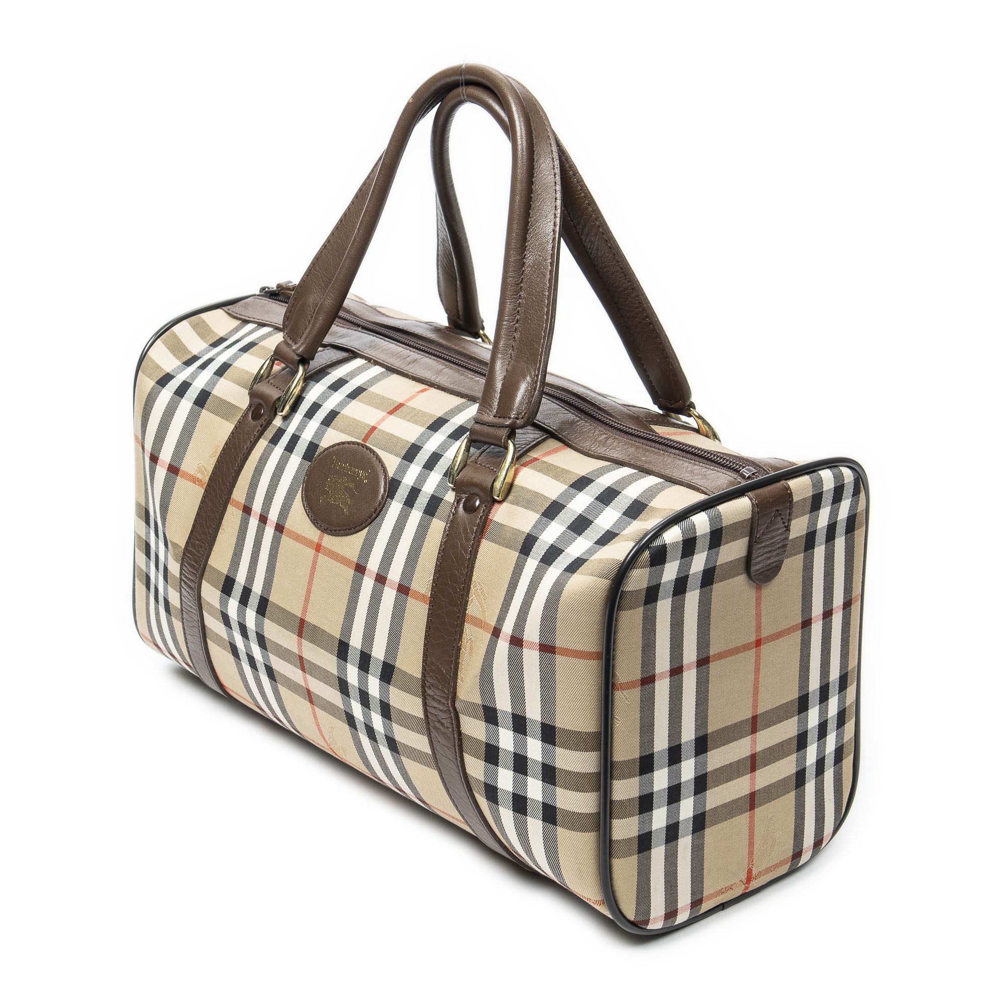 Burberry medium vintage check sales duffle