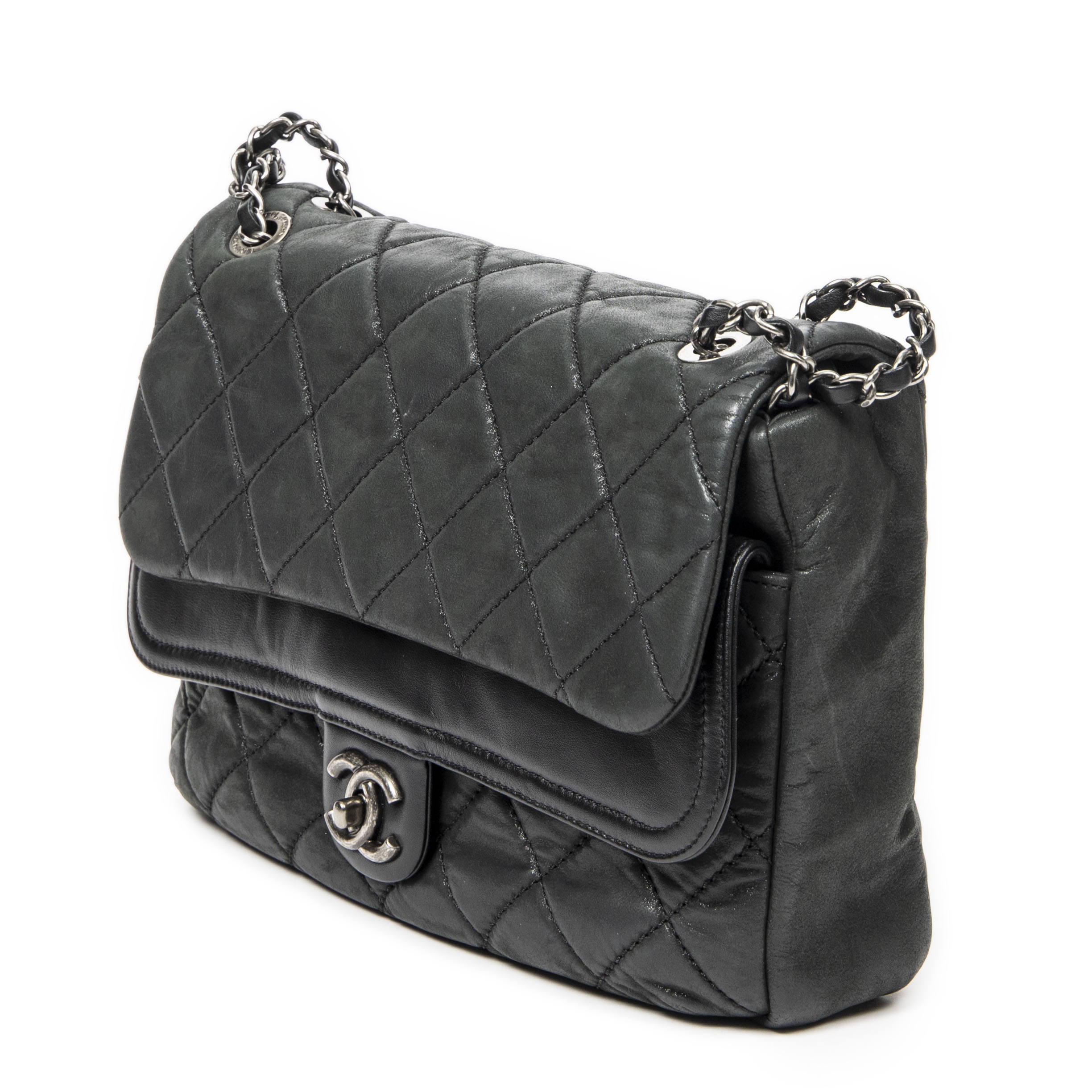 Chanel jumbo noir hot sale