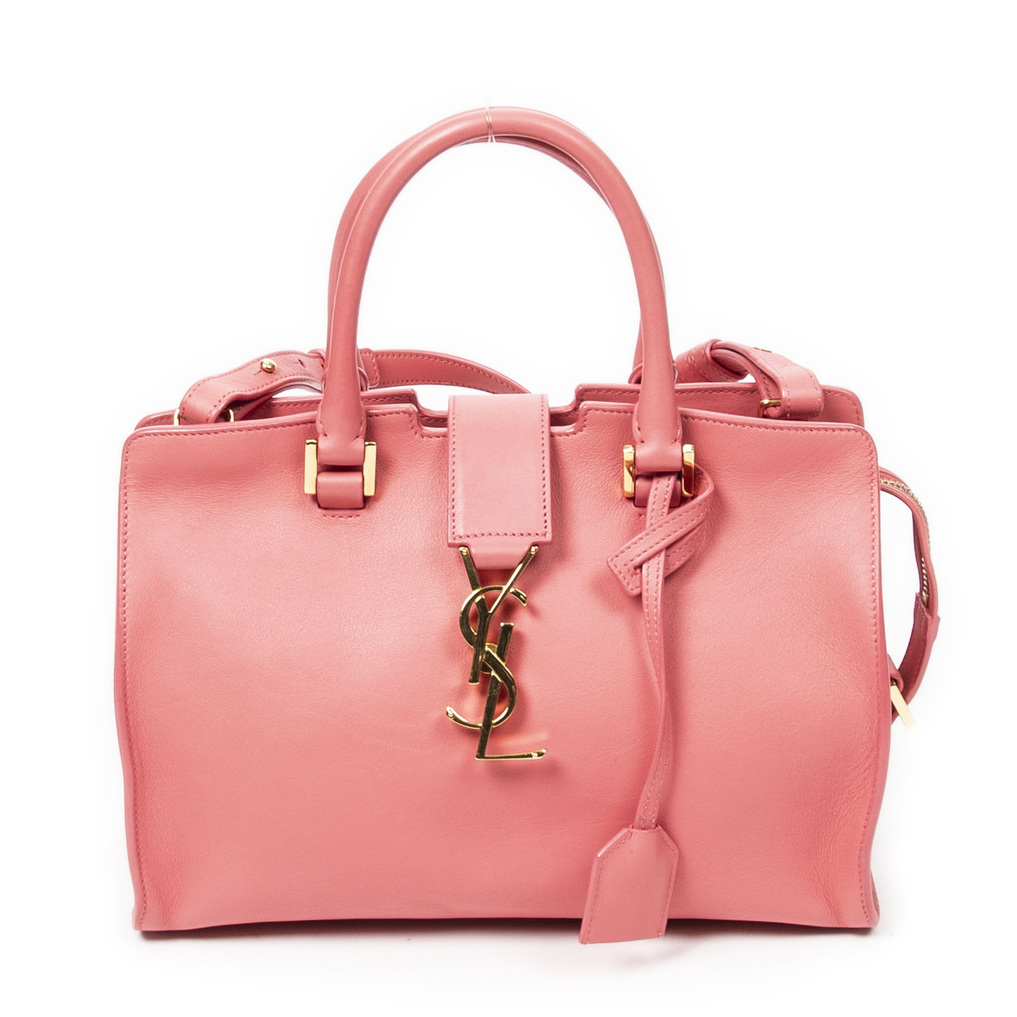 Ysl cabas online pink